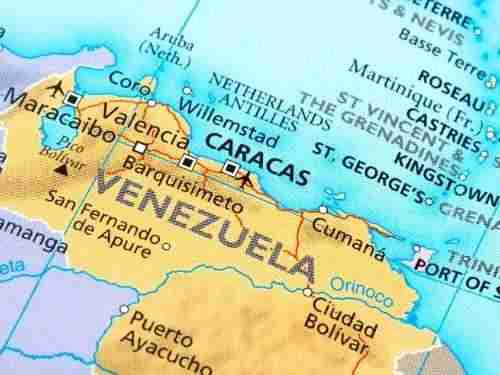 Map Venezuela