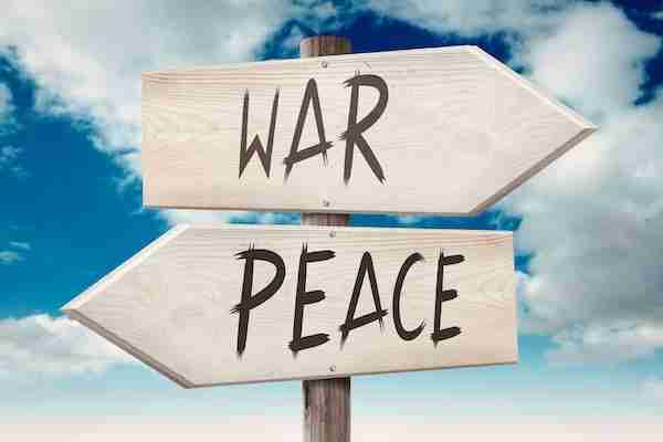 War Peace Direction Arrows